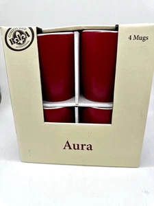 Neu im Karton 4er Set Coron Bleu Steinzeug Kaffeetassen - Bild 1 von 5
