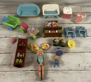 Fisher-Price Dream Puppenhaus liebevolle Familie Möbel Zubehör Konvolut - Bild 1 von 24