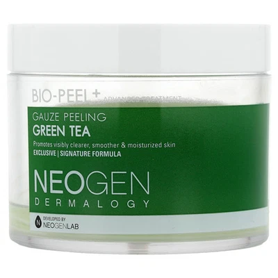 Bio-Peel+, exfoliante de gasa, té verde, 30 almohadillas, 6,76 fl oz (200 ml) Foto 1 de 3