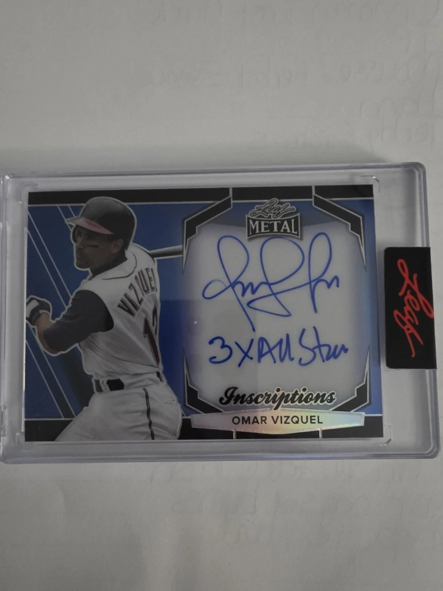 Omar Vizquel Baseball Serial Numbered Trading Cards & Accessories