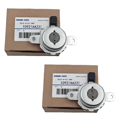 2X OEM Variable Valve Timing (VVT) Solenoid for Subaru Forester Impreza Foto 1 de 4