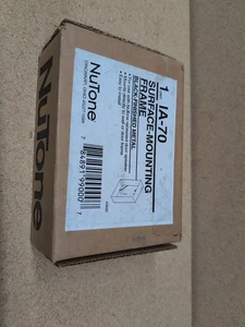  NUTONE SURFACE MOUNTING FRAME BLACK METAL 1A-70 - Picture 1 of 2
