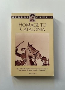GEROGE ORWELL Homage to Catalonia | 1980 Harvest Trade Paperback - Picture 1 of 6