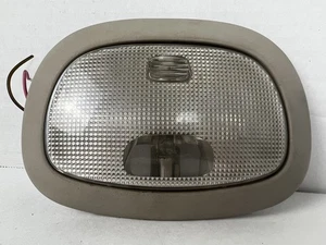 1998-2003 OEM Dodge Durango Overhead Dome Roof Map Light Push On Off Tan - Foto 1 di 8