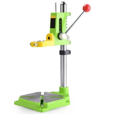 Electric Drill Stand 360°Rotatable Height Adjustable Mini Bench Drill For Repair - Image 1 of 4