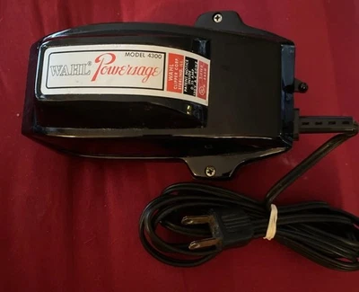 MASAJEADOR ELÉCTRICO DE MANO VINTAGE WAHL POWSAGE - MOD 4300 UNIDAD PROFESIONAL ¡FUNCIONA! Foto 1 de 4