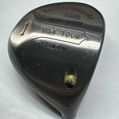 Patriot Golf Missile II carrocería ancha USA Tour #1 - madera para diestros - 17-4 PH 9* Foto 1 de 4