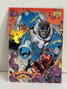 1992 Upper Deck #F6 Junior Seau NFL Fanimation - Picture 1 of 3