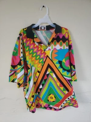 Camisa Italiana Vintage Años 80 BYBLOS Moto Temática Hombre Talla 50 Foto 1 de 4