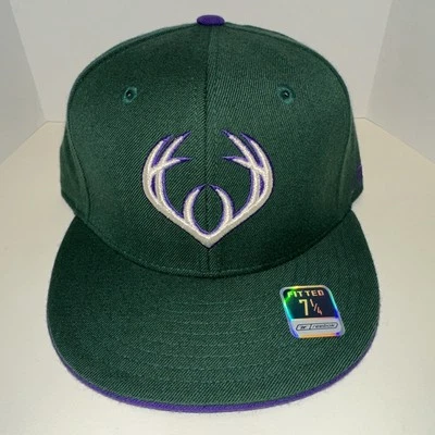 Sombrero/gorra Milwaukee Bucks. Equipado 7 1/4. Reebok. Nuevo. NBA. 2003ish. 100% lana. Foto 1 de 4
