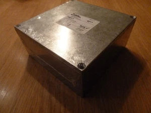 Hammond Eddystone Diecast Box Case 125X125x57mm Metal Project Hobby (395) - Picture 1 of 1