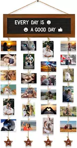 Picture Frames Collage Wall Decor Photo Collage Frame Hanging Photo Display, Fel - Picture 1 of 12