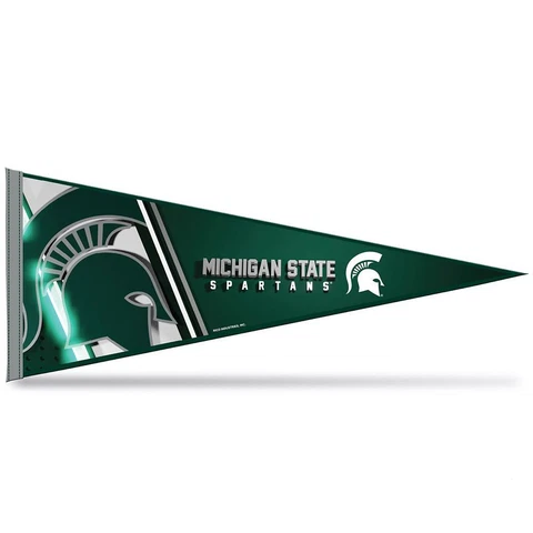 Michigan State Spartans 12" x 30" Soft Felt Pennant Cover