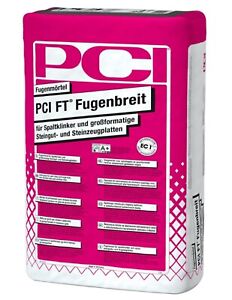 PCI FT Fugenbreit 25 kg Fugenmörtel Spaltklinker Betonwerkstein Spaltplatten