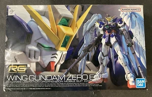 XXXG-00W0 Wing Gundam Zero EW RG Model Kit Bandai - Picture 1 of 5