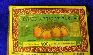 Dried Apricot Paste 400 gr, 14oz Fruit, Mohamed EL shalati. F - Picture 1 of 2