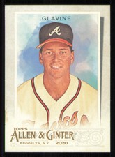 2020 Topps Allen & Ginter #1 Tom Glavine - - - Near Mint