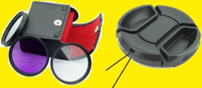 FILTER KIT+LENS CAP  for Panasonic HC-VX3 Digital Video Camcorder - Image 1 of 4