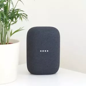 Google Nest Audio Smart Speaker Carbon tasti soft touch controllo vocale NUOVO - Foto 1 di 2
