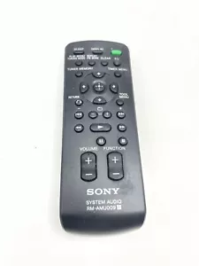 Sistema de control remoto de audio original SONY RM-AMU009 CMTBX20I CMTLX20I MHCEC99 - Imagen 1 de 5