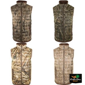 DRAKE WATERFOWL LST DOUBLE DOWN HYBRID LINER LAYERING CAMO VEST - Picture 1 of 6