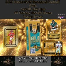 Hendon Hooker 2023 Panini Gold Standard Football FOTL 4X Box Player BREAK #4