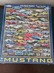 Ford Mustang 50 Jahre 550 Teile Puzzle von Charlie Girard Made in USA - Bild 1 von 9