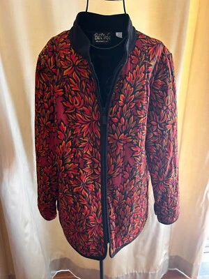 Bob Mackie Wearable Art Quilted Jacket (Small) - Image 1 of 4