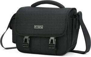 G-raphy Camera Bag Crossbody Small Camera Case for SLR DSLR - Black - Picture 1 of 5