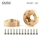 1 Pair Brass Adapters 1/10 1.9" 2.2" wheels For Axial/Traxxas RC Cars