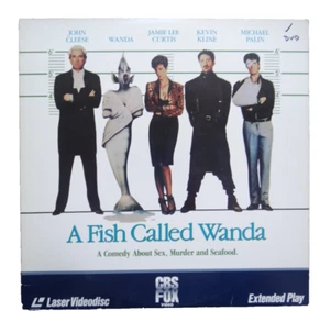 Fisch Namen Wanda US Vintage Laser Disc LD Film Video CD Laserdisk Englisch 80er - Bild 1 von 2