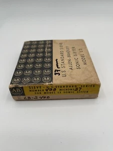 U.S. STANDARD A-B SONIC SIFTER SIEVE L3-S400 37 MICRONS - GOOD CONDITION - Picture 1 of 17