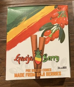 48 Cones!!! Ganja Berry Pre-Rolled Cones Goji Berries (24 packs, 2 per Pack) - Picture 1 of 4