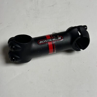Bontrager Race Stem Black Aluminum 1 1/8" Threadless 25.4mm 100mm 7º Rise - Image 1 of 4