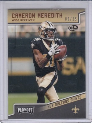 CAMERON MEREDITH 2018 Panini Playoff 3rd Down #137 9/25 Saints - Image 1 of 2