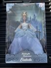 2002 Mattel Midnight Romance Cinderella Barbie Disney #56424 Nrfb