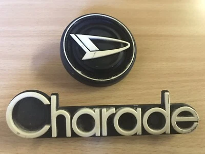 Daihatsu Charade G10 Grille Badge Emblem - Image 1 of 4