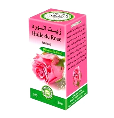 ROSENÖL Aceite de Rosa 100% Natural Aceite Esencial de Rosas Terapia - 30 ml - Aceite Anti Envejecimiento