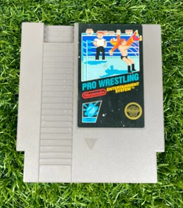 Pines PROBADOS Pro Wrestling NES (Nintendo Entertainment System, 1986) limpiados N48 - Imagen 1 de 4