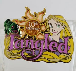 DISNEY TANGLED-RAPUNZEL CAST EXCL 2020 MOVIE 10TH ANNIV LE 500 PIN-FREE SHPG - Bild 1 von 7