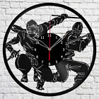 Vinyl Clock Ninja Wall Clock Unique Art Vinyl Record Wall Clock 1248