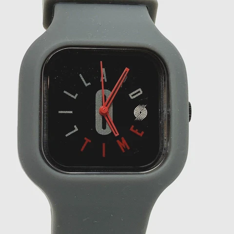NBA Portland Trail Blazers Damian Lillard Watch Lillard Time Grey *Needs Battery Cover