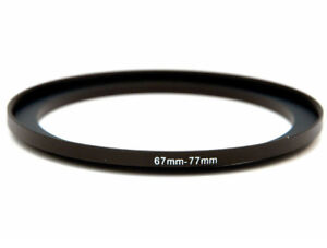 67-77mm Metal Step Up Ring Lens Adapter from 67 to 77mm Filter Thread UK SELLER