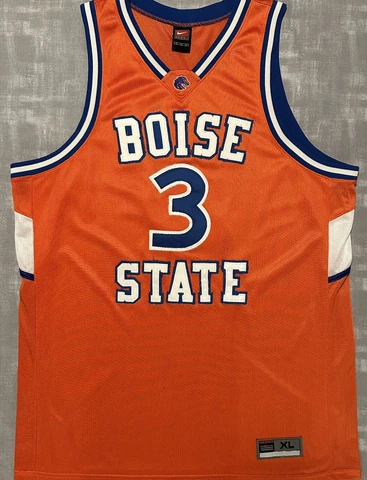 Authentic Vintage Nike Boise State Broncos Team Issued Basketball Jersey Cover