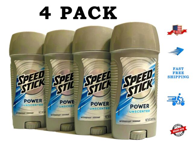 Speed Stick Unscented Deodorants for sale