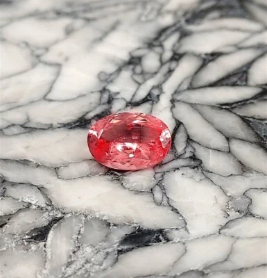 Faceted Rhodochrosite, Sweet Home Mine,  Alma, Colorado 1.16 cts., #rhk116 - Image 1 of 3