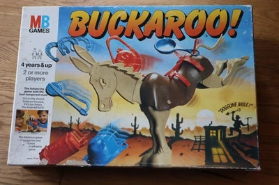1986 MB GAMES BUCKAROO GAME WORKING BUT MISSING BANJO - Image 1 of 4