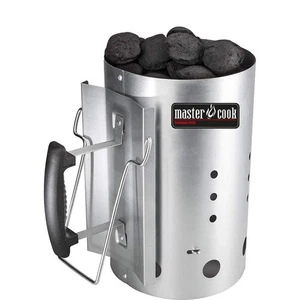 MasterCook Ciminiera Accenditore Barbecue con Impugnatura di Sicurezza in - Foto 1 di 24