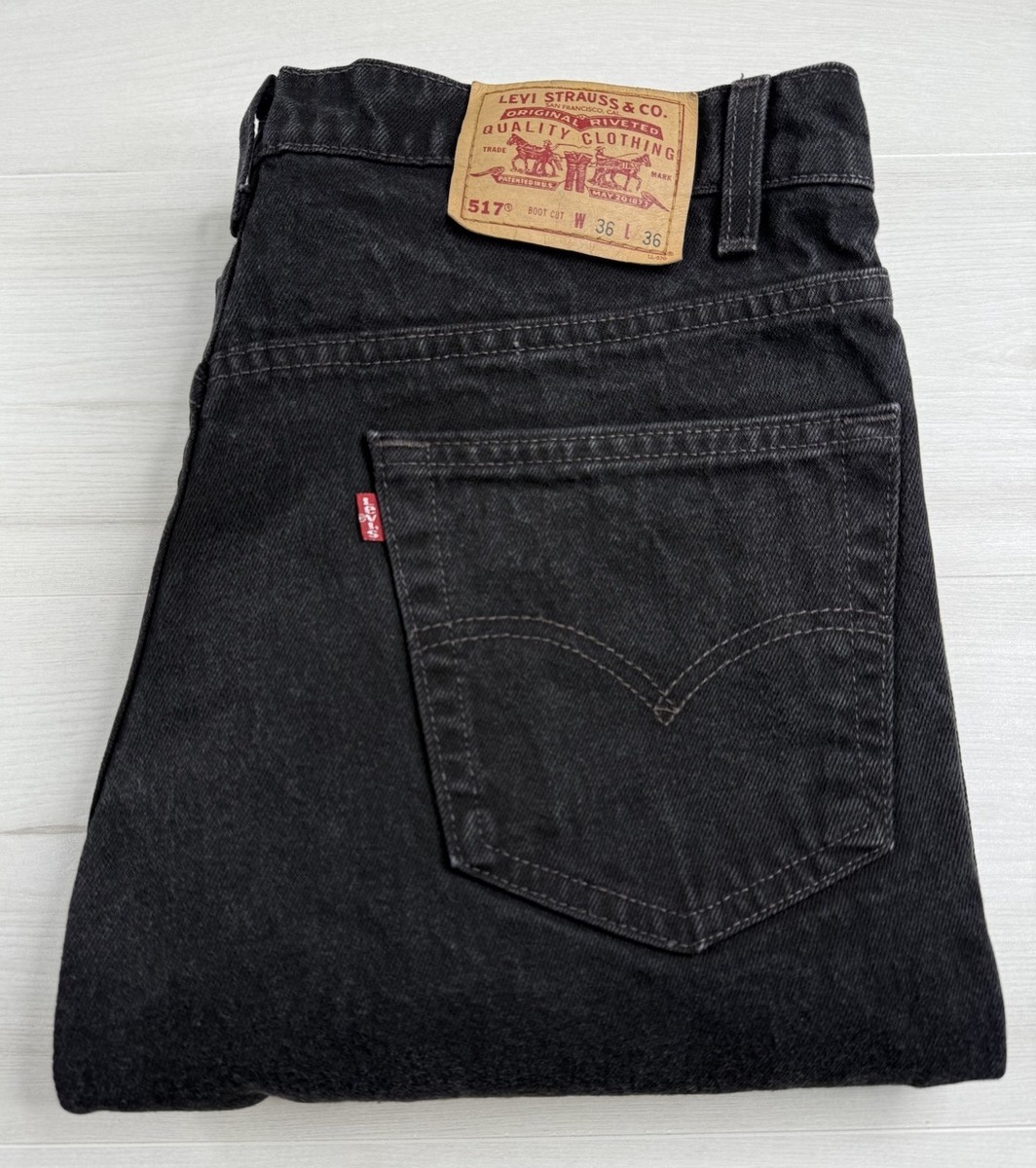 Levi's 517 Black Jeans for Men for sale - eBay