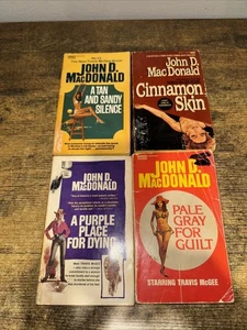 John D. MacDonald lot of 4 vintage paperback books from the Travis McGee Series - Picture 1 of 2